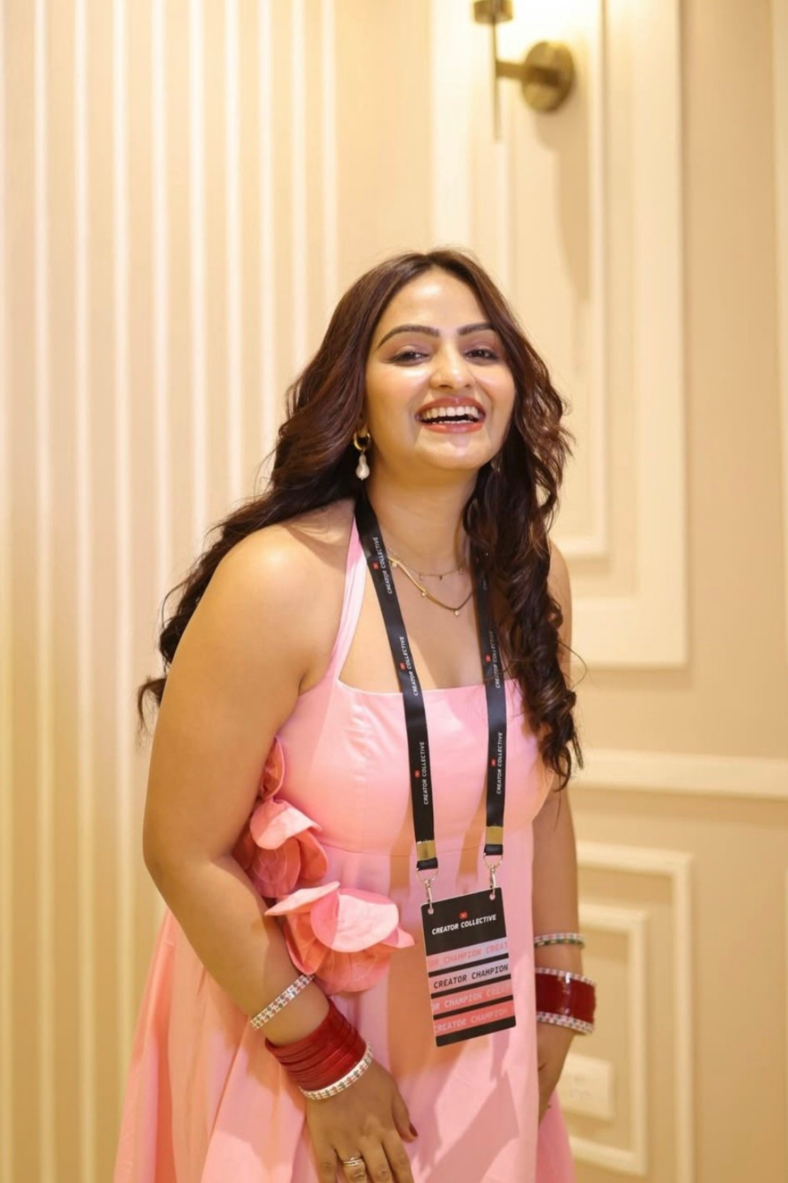 Flower pink dress (1)