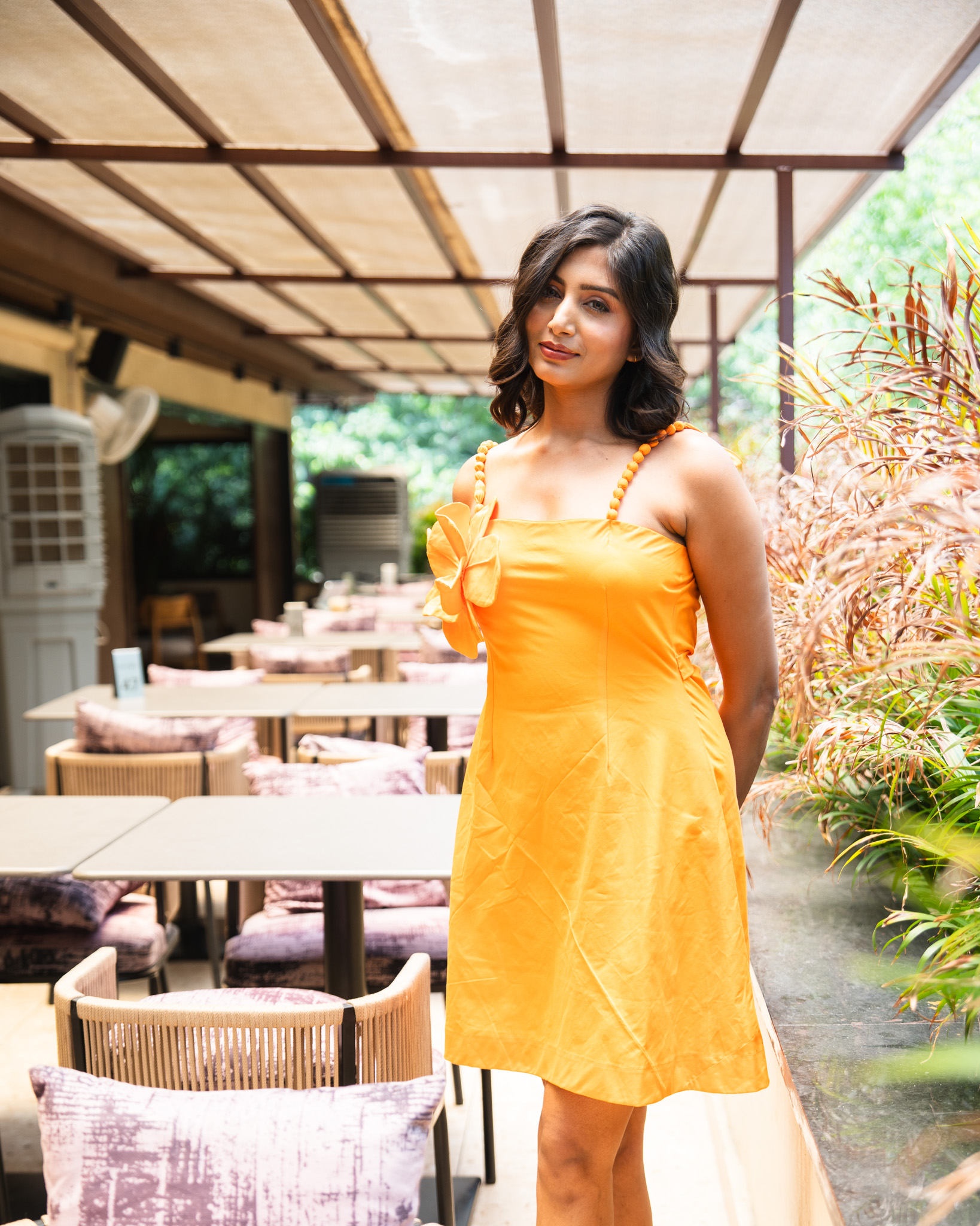 Citrus Charm Mini Dress