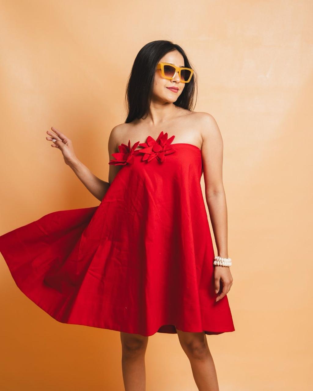 Red Cherry mini Dress